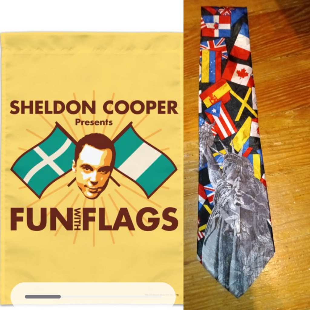 Fun With Flags Tie!